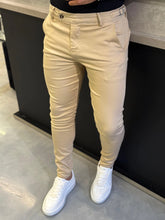 CALÇA ALL BLACK ALFAIATARIA AJUSTÁVEL SLIM BEGE