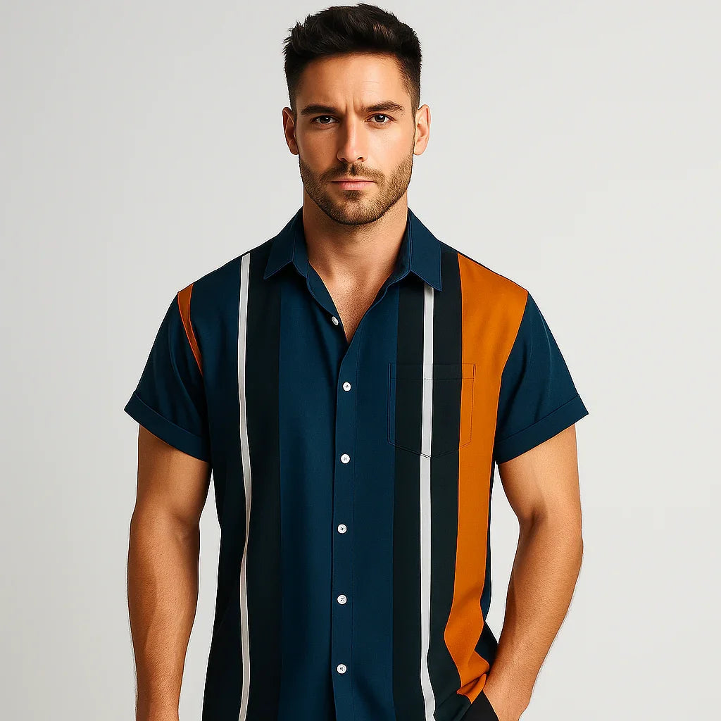 Camisa Casual Masculina Vizencci Aliz