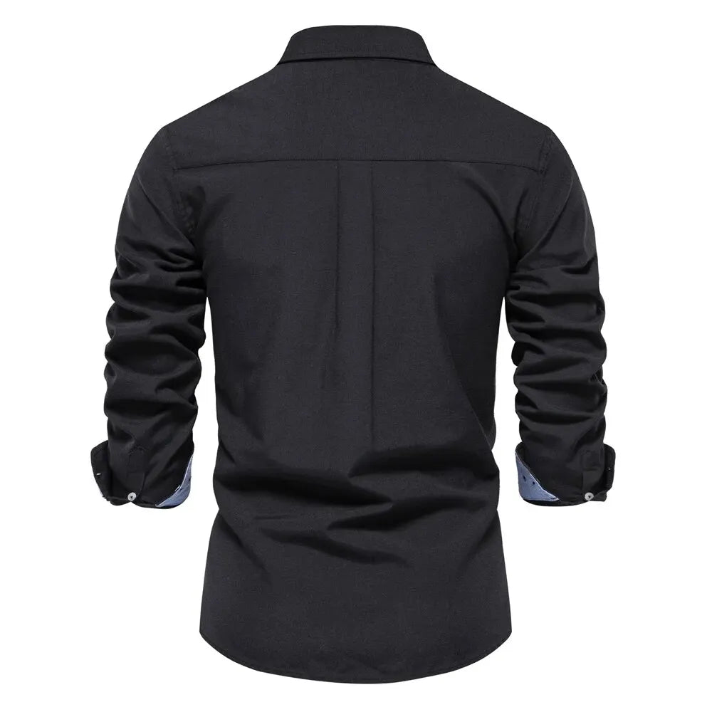 Camisa Social Masculina Vizencci Excluven