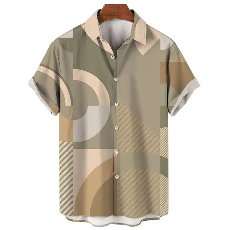 Camisa Casual Masculina Vizencci Lienzian