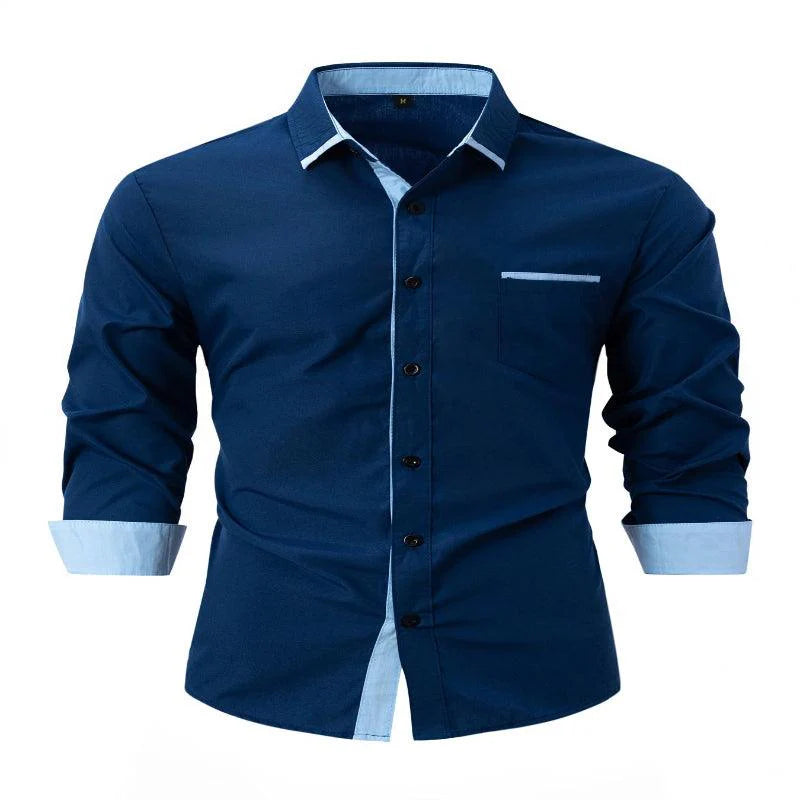 Camisa Social Masculina Vizencci Merinni