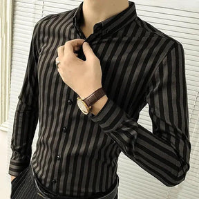 Camisa Social Masculina Vizencci Charm