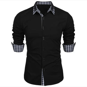 Camisa Social Masculina Vizencci Eleganzia