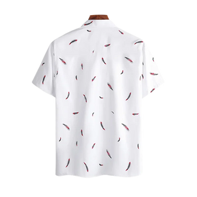 Camisa Casual Masculina Vizencci Feather