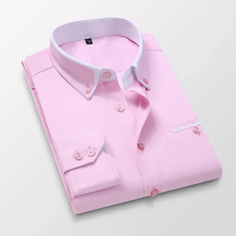 Camisa Social Masculina Vizencci Marvie