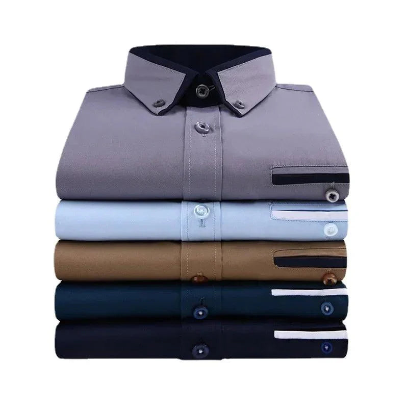 Camisa Social Masculina Vizencci Marvie