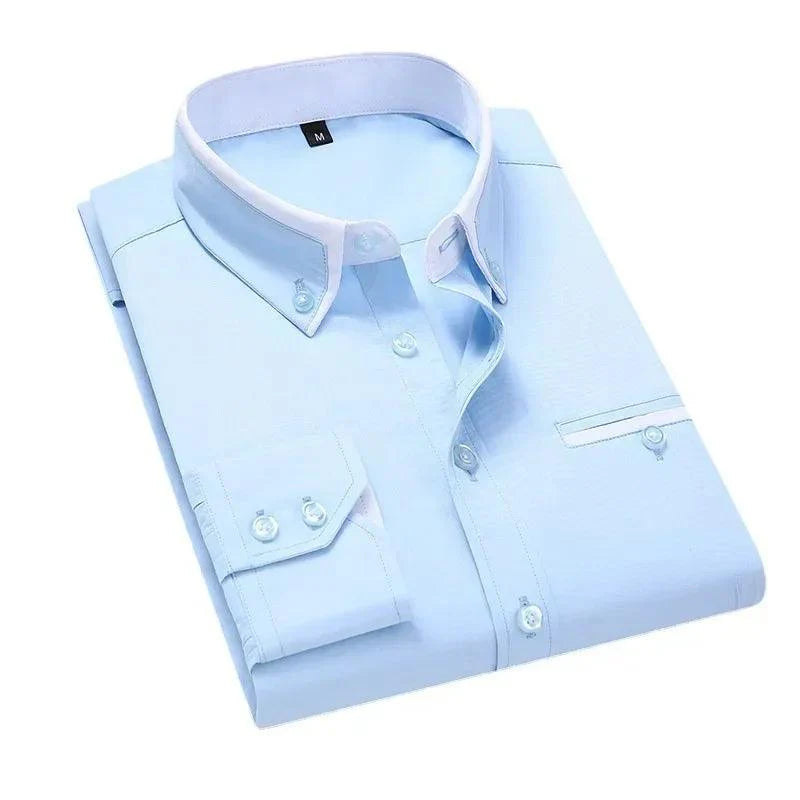 Camisa Social Masculina Vizencci Marvie
