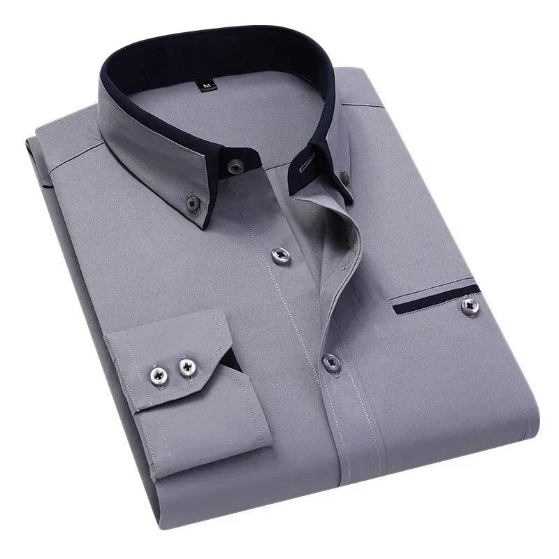 Camisa Social Masculina Vizencci Marvie