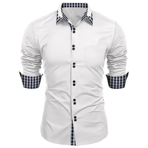 Camisa Social Masculina Vizencci Eleganzia