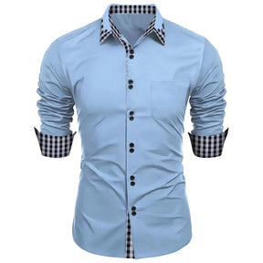 Camisa Social Masculina Vizencci Eleganzia