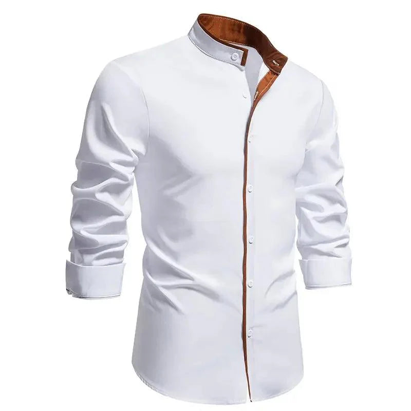 Camisa Social Masculina Vizencci Lean