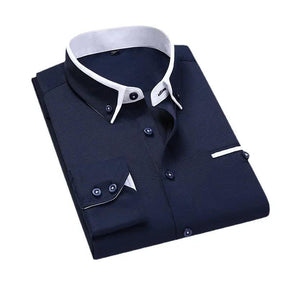Camisa Social Masculina Vizencci Marvie