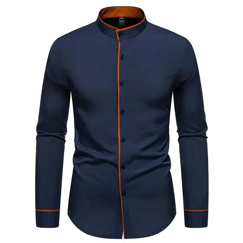 Camisa Social Masculina Vizencci Lean