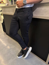 CALÇA PRETO ALFAIATARIA ACETINADA CLÁSSICA ALL BLACK