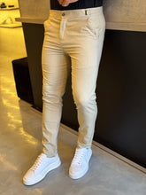 CALÇA ALL BLACK ALFAIATARIA AJUSTÁVEL CLÁSSICA BEGE