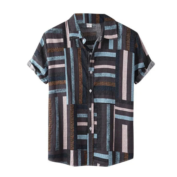 Camisa Masculina Casual Vizencci Ibize